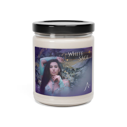 "Aura" Scented Soy Candle, 9oz ~ Azizah